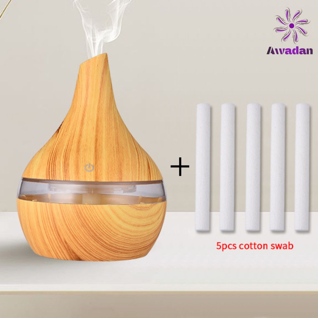 Difusor de aroma y humidificador eléctrico