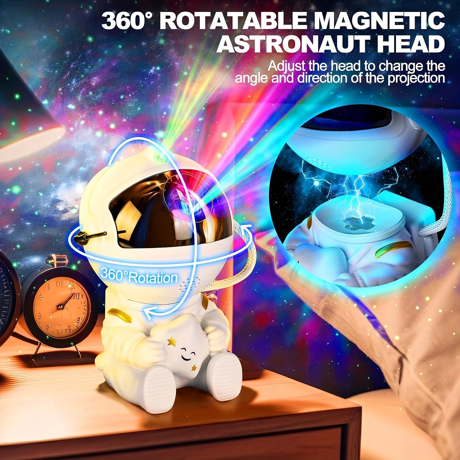 Star Projector Galaxy Night Light