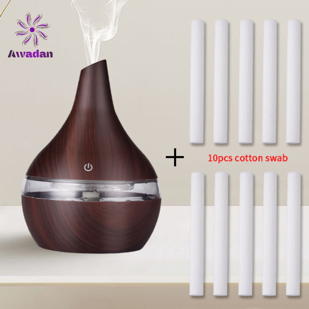 Difusor de aroma elétrico e umidificador