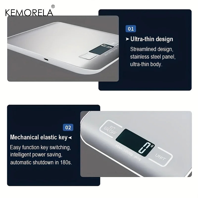 Stainless Steel Digital Kitchen Scale