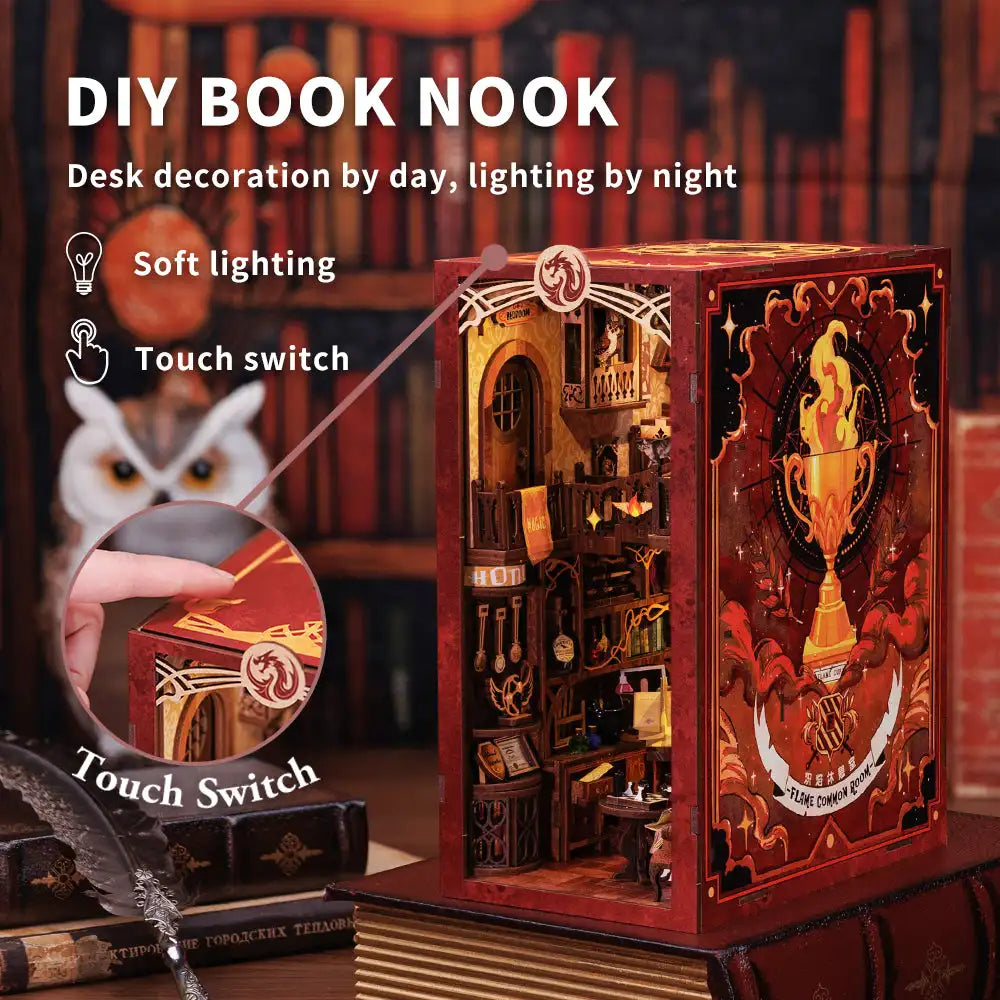 DIY Book Nook Kit with LED Light