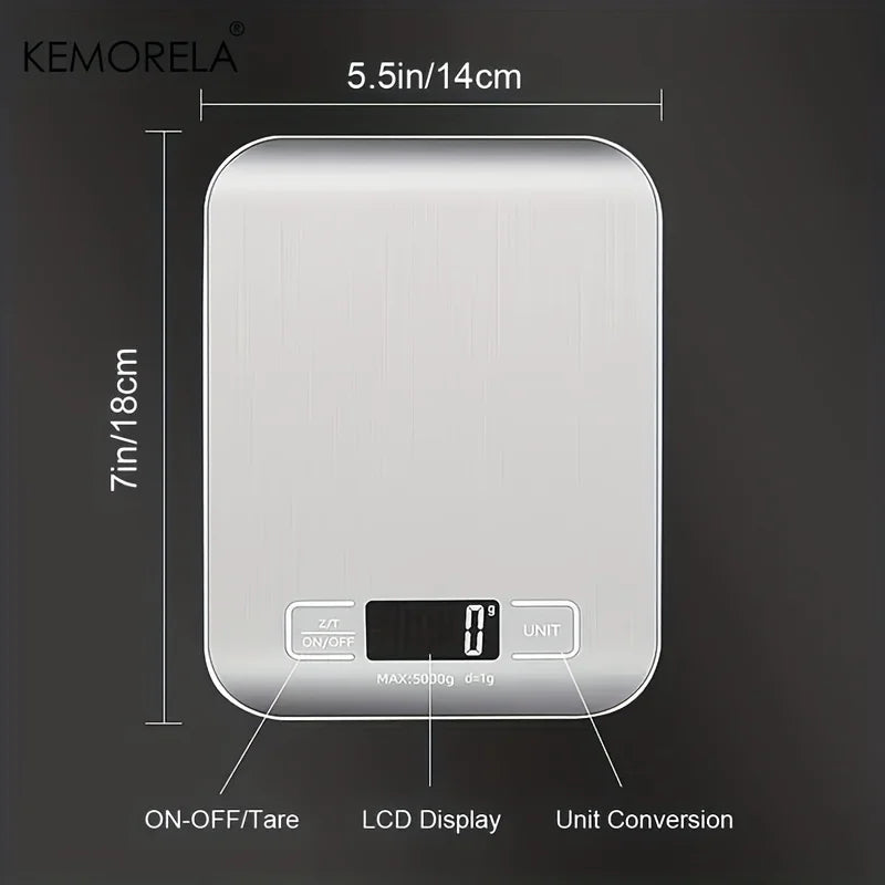 Stainless Steel Digital Kitchen Scale