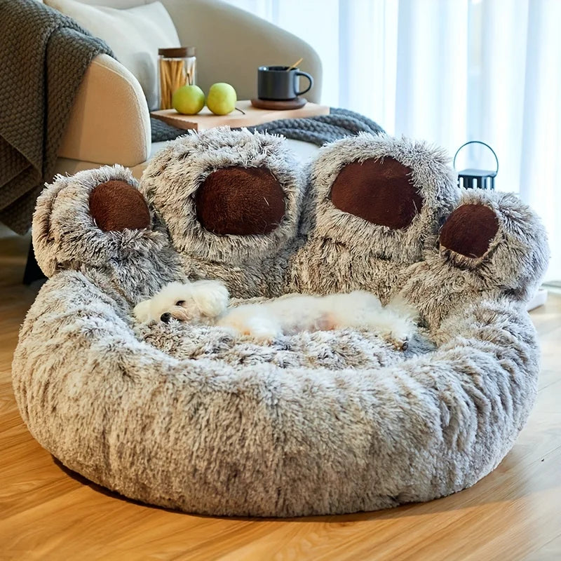 Cama para animais de estimação Bear Paw