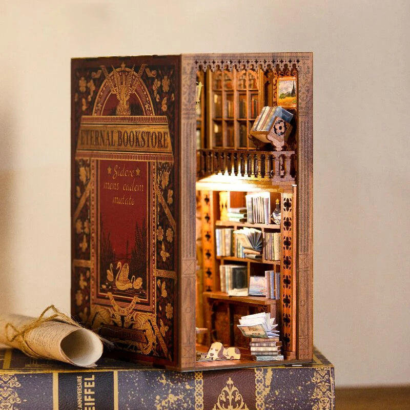 DIY Book Nook Kit with LED Light