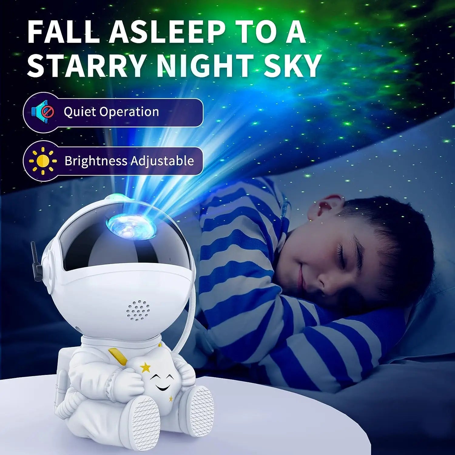 Projetor de estrelas Galaxy Night Light